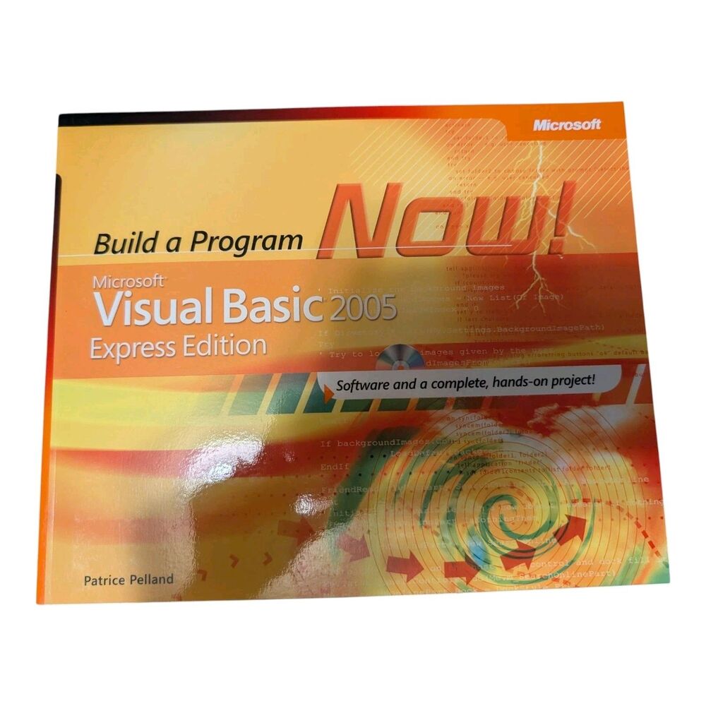 Microsoft Build a Program Now! Bundle Visual C# Visual Basic 2005-2008 New W/CDS - Picture 5 of 7
